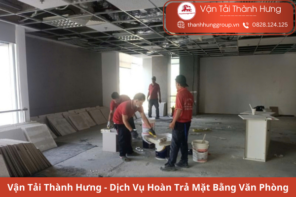 hoàn trả mặt bằng văn phòng