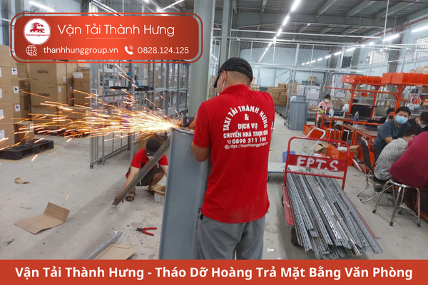 hoàn trả mặt bằng văn phòng