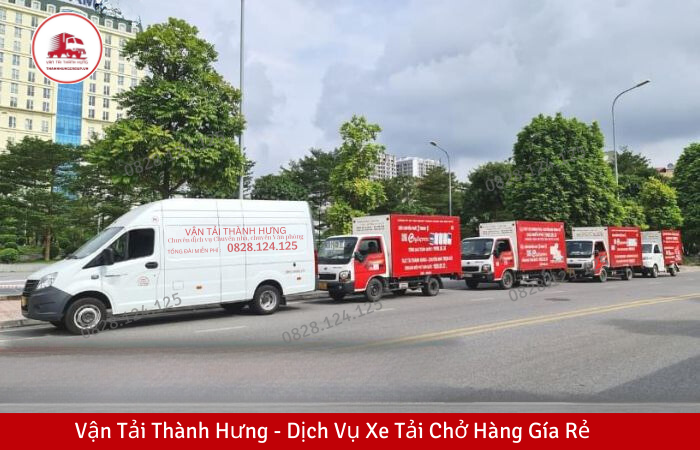 xe tải chở hàng