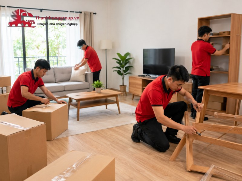 chuyển nhà trọn gói tại Tp.HCM