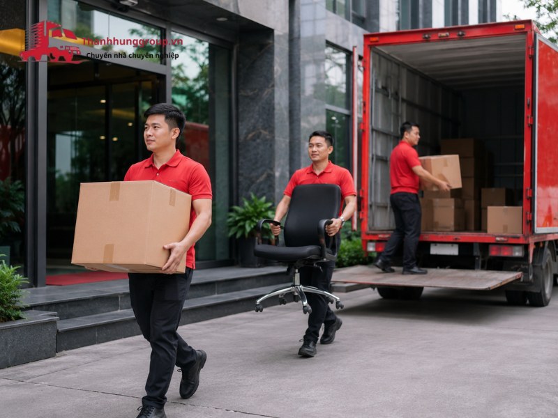 dịch vụ chuyển văn phòng