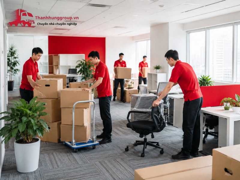 dịch vụ chuyển văn phòng