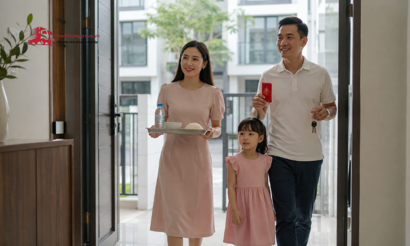 Về nhà mới mang gì vào trước