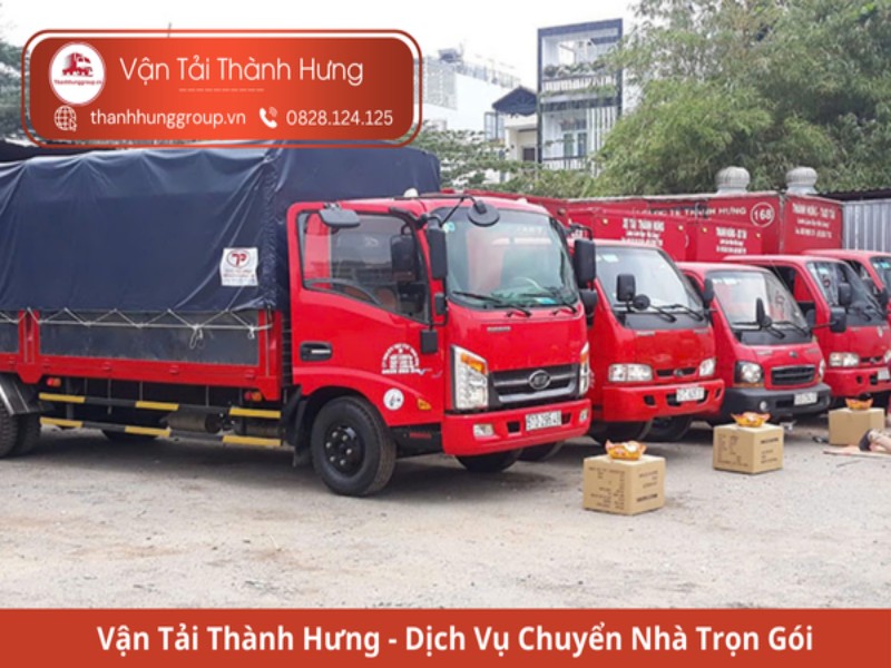 xe tải chở hàng